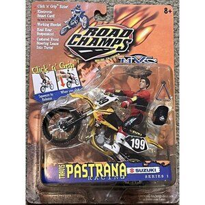 Travis Pastrana #199 New 2000 Road Champs MXS Suzuki RM125 Series 1 Rookie Rare!